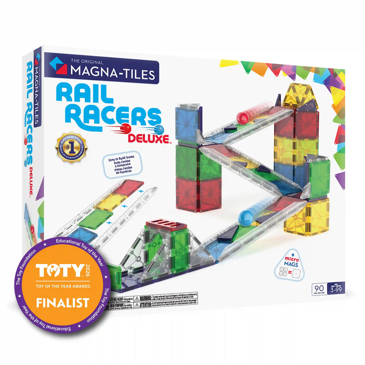 Rail Racers Deluxe™ 90 Piece Set Main image