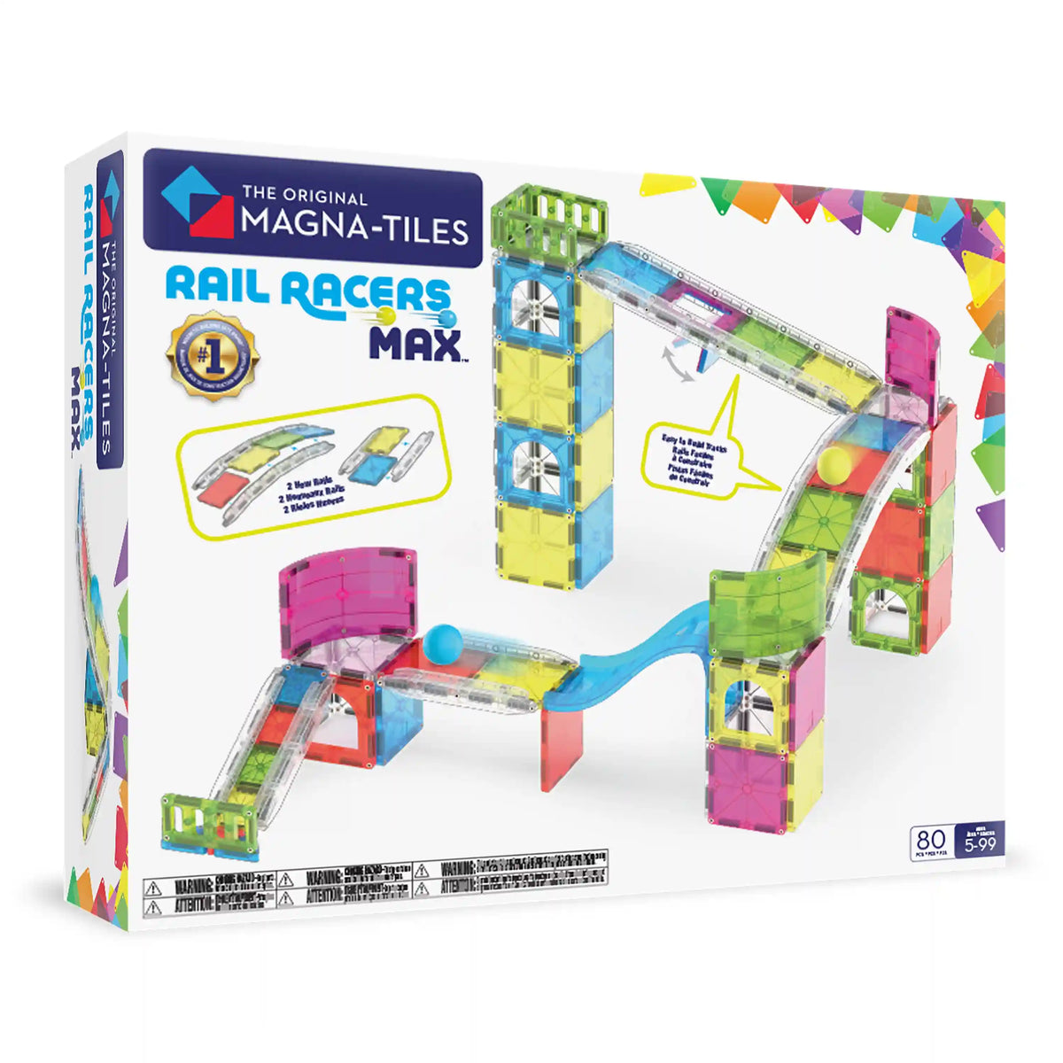 Rail Racers Max 80 Piece Set Main image