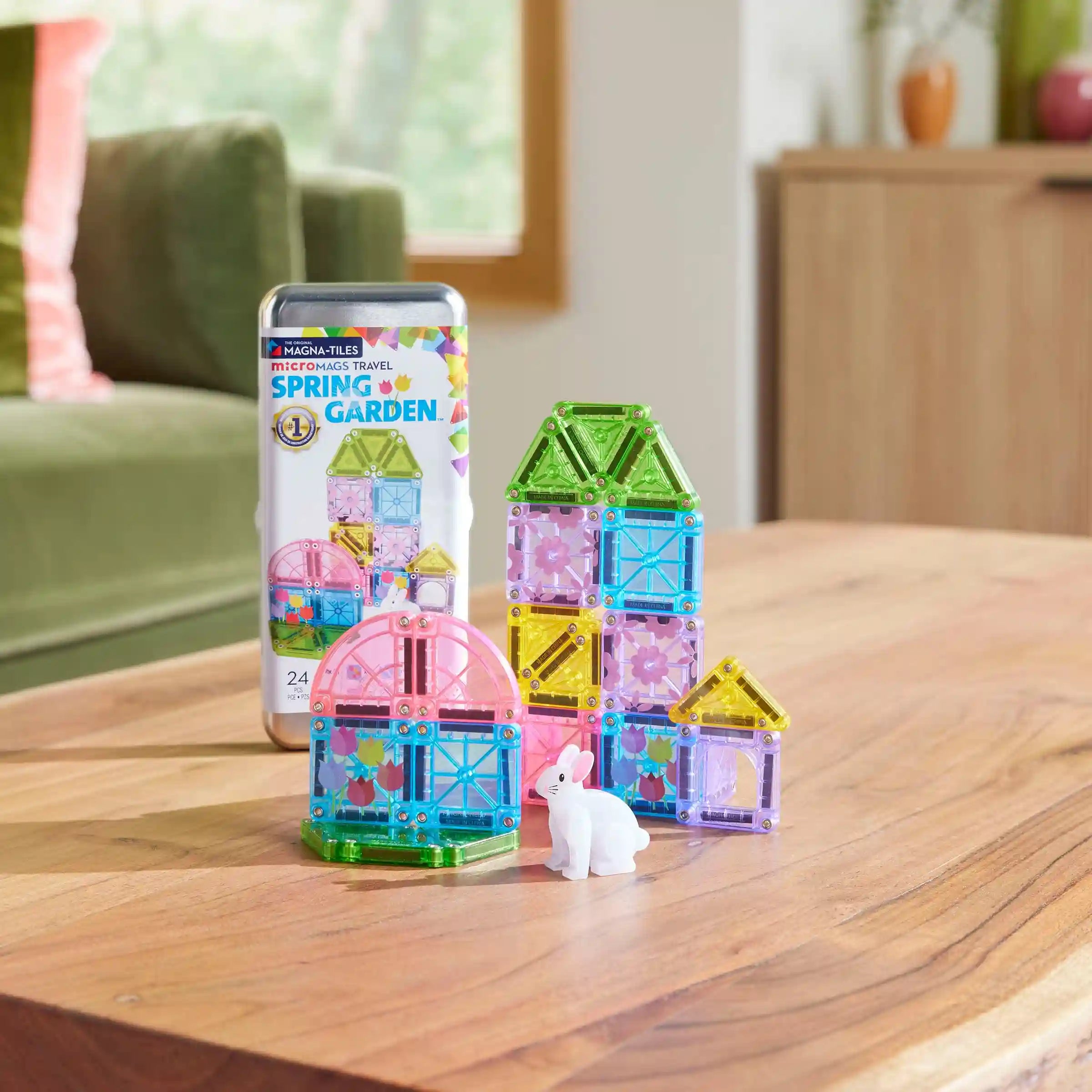 microMAGS Spring Garden 24 Piece Travel Set Secondary image