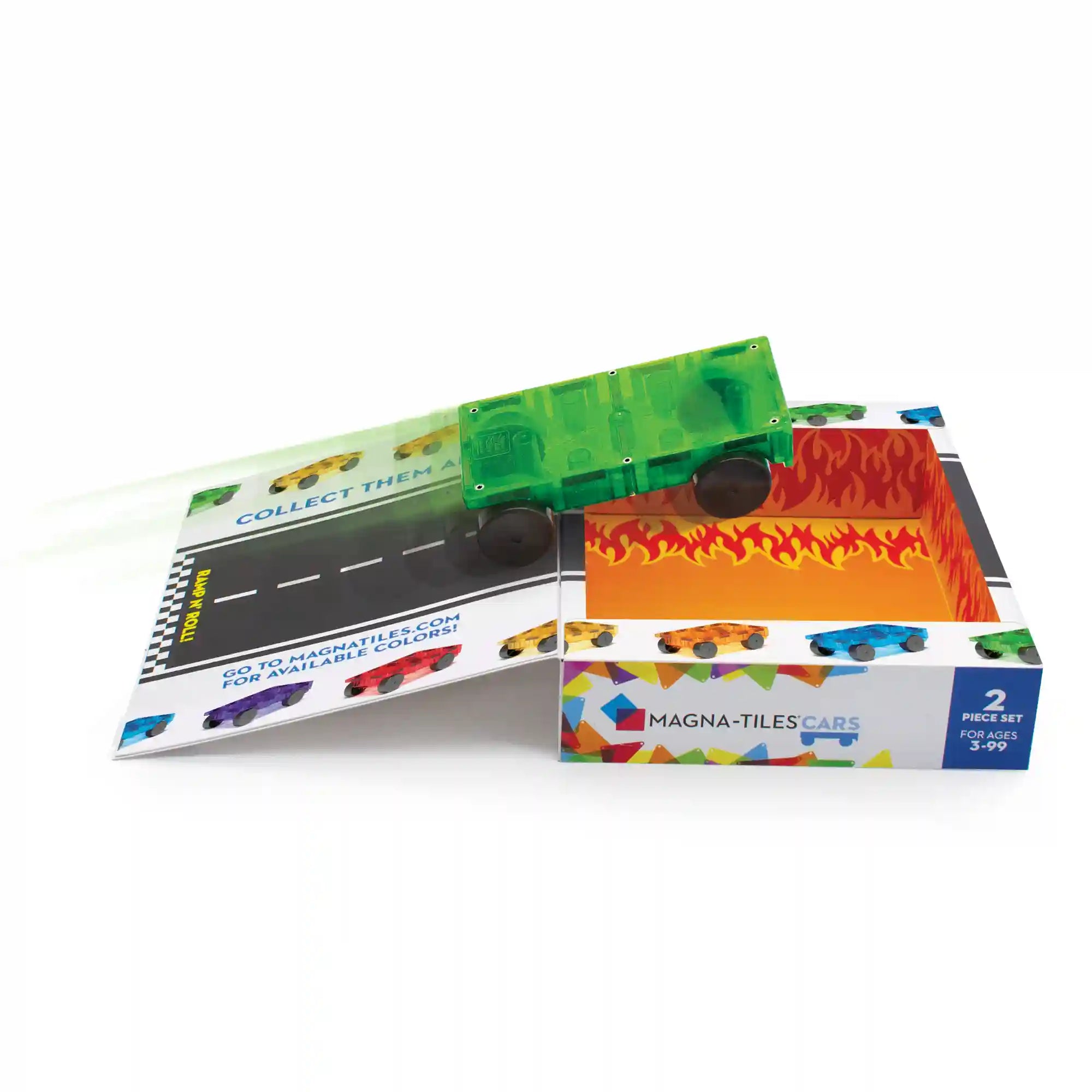 Cars 2 Piece Expansion Set: Green & Yellow Secondary image